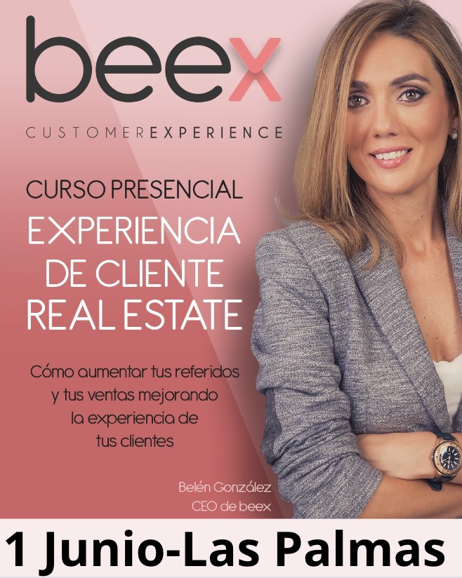 beex - Customer Experience by Belén González - Curso presencial "Experiencia de Cliente Real Estate" beex - Customer Experience by Belén González - Curso presencial "Experiencia de Cliente Real Estate"