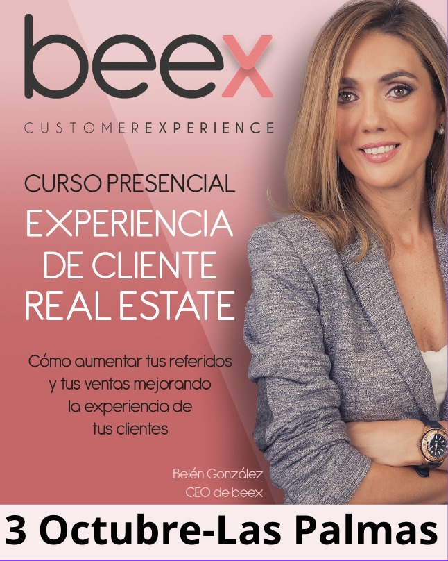 beex - Customer Experience by Belén González - Curso presencial "Experiencia de Cliente Real Estate" beex - Customer Experience by Belén González - Curso presencial "Experiencia de Cliente Real Estate"